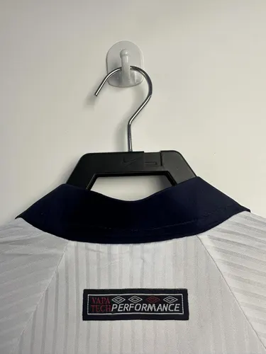 Camiseta de fútbol Retro Local Inglaterra Manga Larga 1998  — view 4