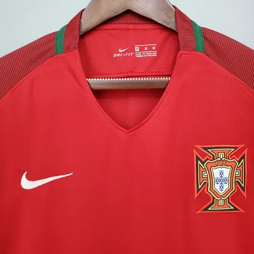 Camisa de Futebol Retro 2016 Portugal Casa   — view 3