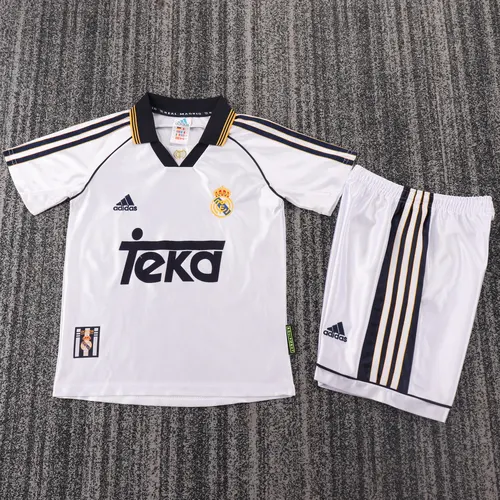 Camiseta de Fútbol Local Retro de Real Madrid 1998-2000  Talla Infantil — view 1