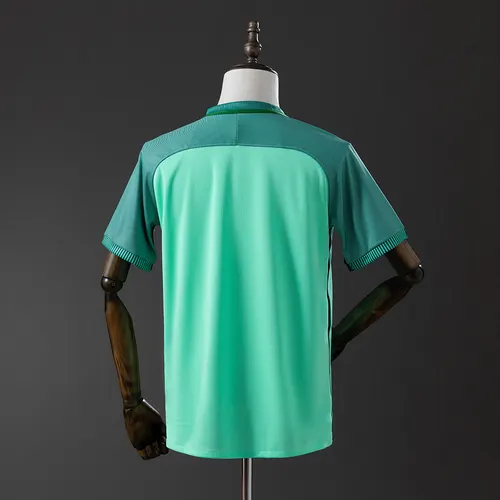 Camisa de Futebol Retro 2016 Portugal Away AAA qualidade fã — view 2