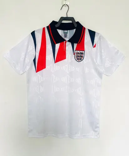 1992 Retro Inglaterra Local Camiseta de Fútbol  — view 1