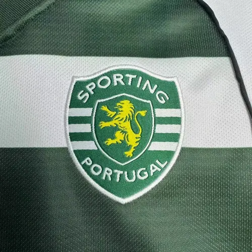 2001/2003 Retro Sporting Lisbon Home Football Shirt  — view 3