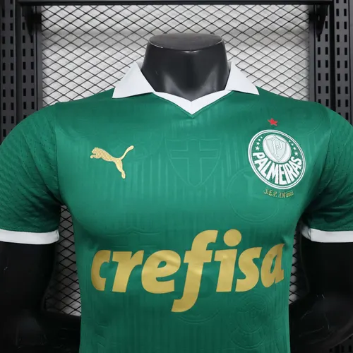 2024/2025 Player Version Palmeiras Home Jersey  — view 3