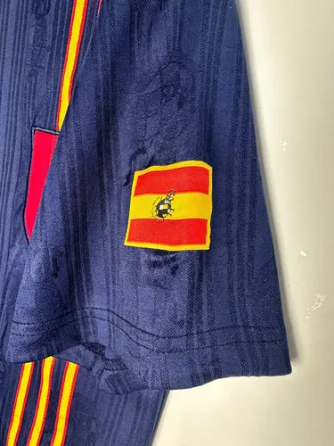 Camisa Visitante da Espanha 1996 Retrô  — view 7