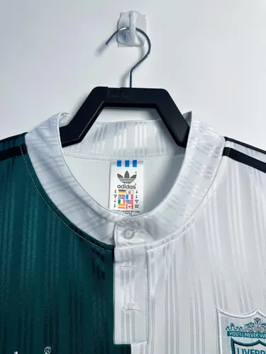 Camisa de Futebol Retro Liverpool Away 1995/1996 Manga Longa Qualidade Tailândia — view 3