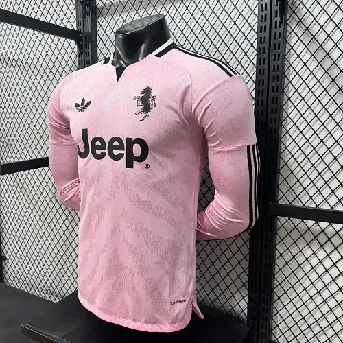 2026/2027 Long Sleeve Player Version Juventus Away Football Shirt   — view 4