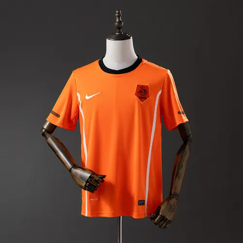 2010 Retro Netherlands National Team Home Jersey  — view 1