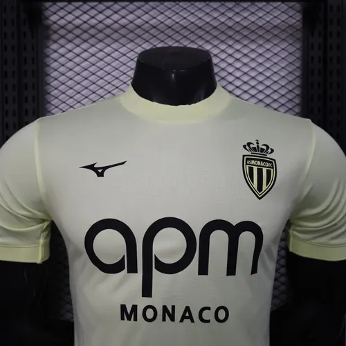 2025/2026 Camiseta de fútbol Versión Jugador AS Monaco Tercera Visitante  — view 3