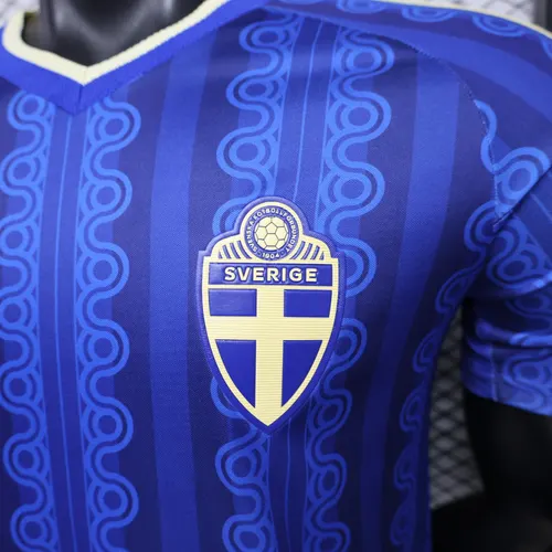 2026 Version Joueur Maillot Extérieur Équipe Nationale Suède Football   — view 5