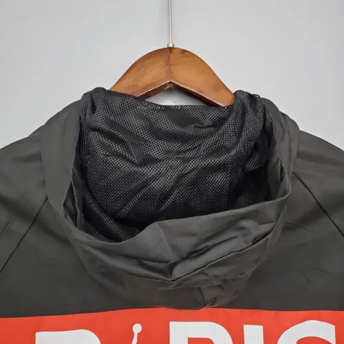 2021 Windbreaker Psg Paris Saint-Germain Black — view 7