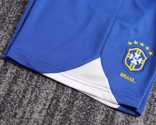 2004 Retro Brazil Home Football Shirt   Kids Size — view 9