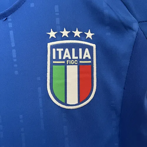 Camiseta de Fútbol Local de Italia 2024-2025 Talla Infantil — view 5