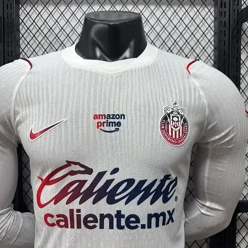 2026/2027 Camisa de Futebol Chivas Away Versão Jogador Manga Longa   — view 7