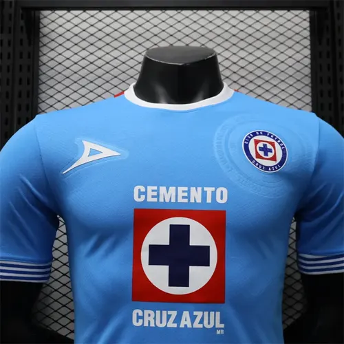 2024/2025 Player Version Cruz Azul Home Jersey  — view 3