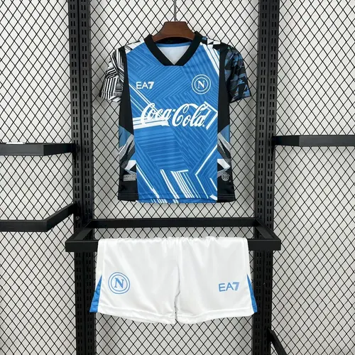 Camiseta de Fútbol Edición Conjunta 2024/2025 del Napoli  Talla Infantil — view 1