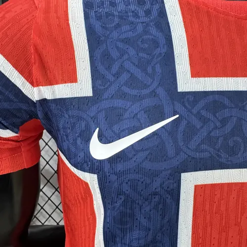 2026 Versión Jugador Camiseta Local de la Selección de Noruega   — view 6