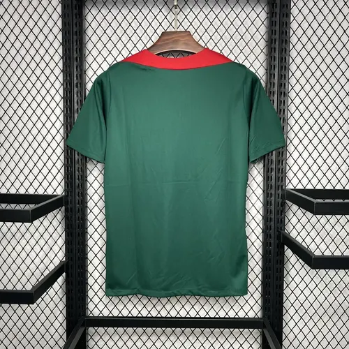 2024/2025 Liverpool Pre-match Training Dark Green Jersey  — view 2