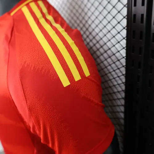 2024-2025 Spielerversion Spanien Heim-Fußballtrikot — view 7