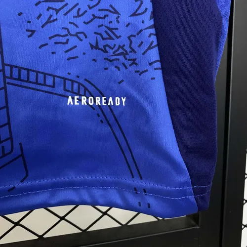 Camisa de Futebol Azul Jesus Edição Especial Brasil AAA qualidade fã 2025 — view 9