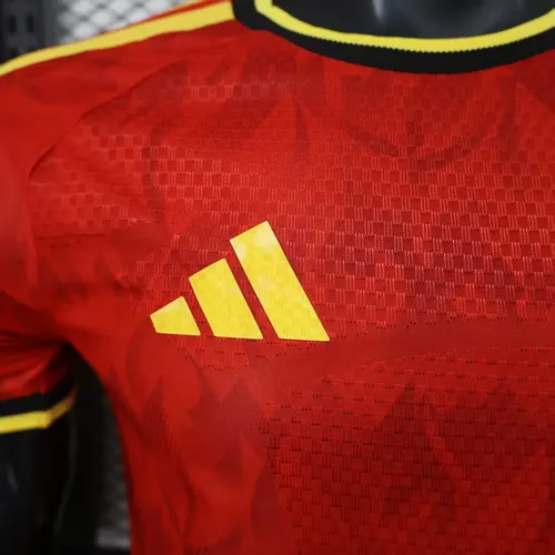 2026 Player Version Belgium National Team Home Football Shirt   — view 4
