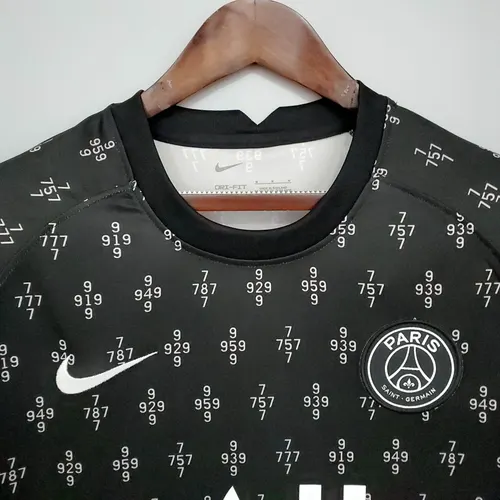 2021/2022 Psg Paris Saint-Germain Training Wear Black — view 3