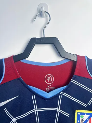 2004/2005 Retro Long sleeve Atletico Madrid Away Soccer Jersey  — view 3