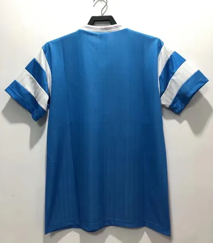 1990 Retro Olympique de Marseille Camiseta Visitante Fútbol  — view 2