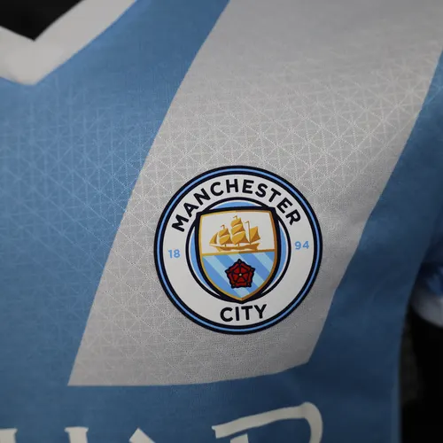 Camisa de Futebol Versão Jogador Manchester City Casa 2024/2025  — view 5