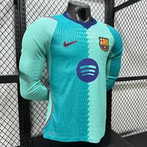 Maillot de football troisième extérieur Barcelone manches longues version joueur 2026/2027 landaise  — view 3