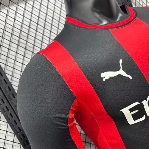 Maillot Domicile Football Manches Longues Version Joueur 2026/2027 AC Milan   — view 8