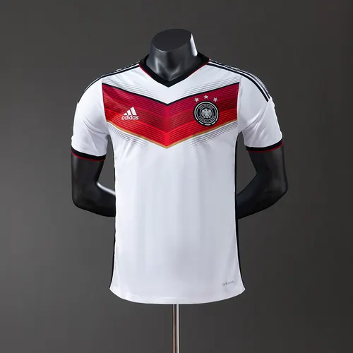 2014 Retro Germany Home Player Version Soccer Jersey