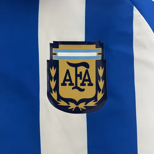 2024 Argentina Jaqueta Corta-Vento Reversível (branco-azul) Camisa de Futebol  — view 7