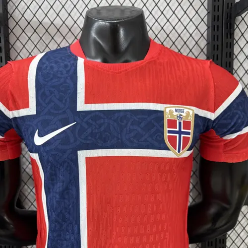 2026 Versión Jugador Camiseta Local de la Selección de Noruega   — view 5