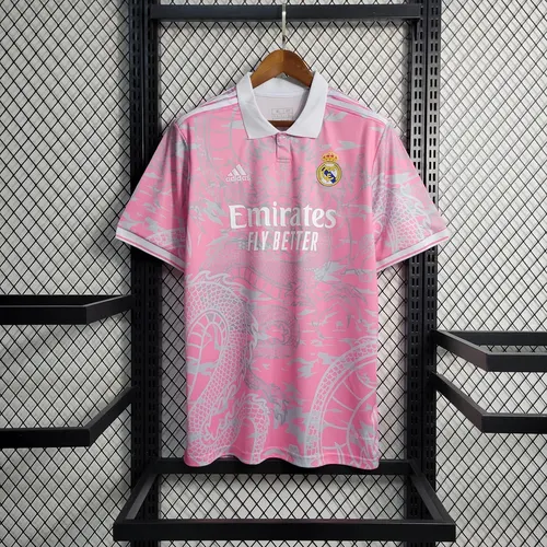 2023/2024 Real Madrid Chinesischer Drachen Pink Fußballtrikot — view 1