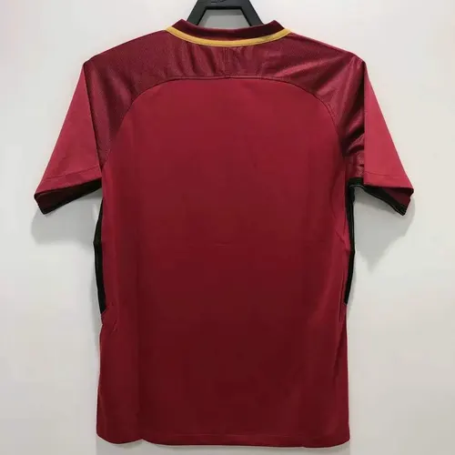 Camisa de Futebol Retro Roma Casa 2017/2018  — view 2