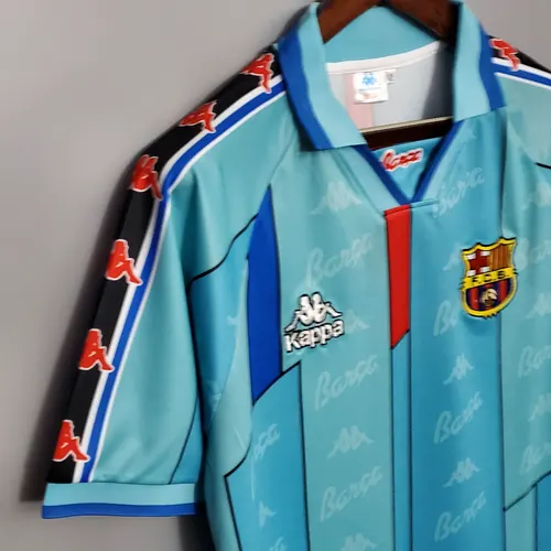 1996/1997 Retro Barcelona Away Football Shirt  — view 6