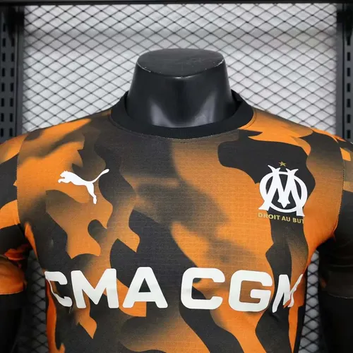 2023/2024 Spielerversion Olympique de Marseille Drittes Auswärts Fußballtrikot — view 9