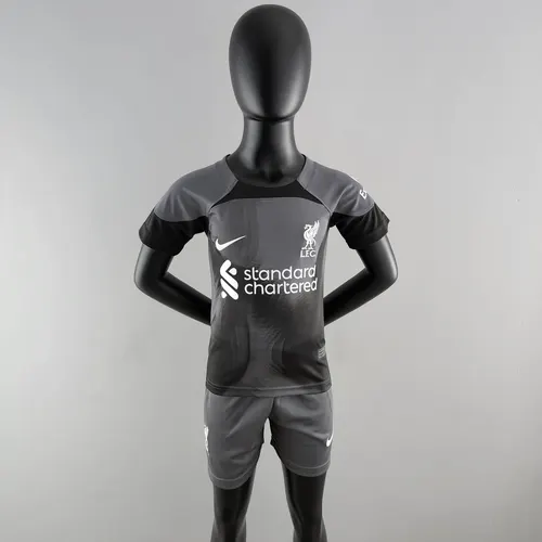 Maillot de football gardien noir Liverpool 2022/2023  Taille enfant — view 1