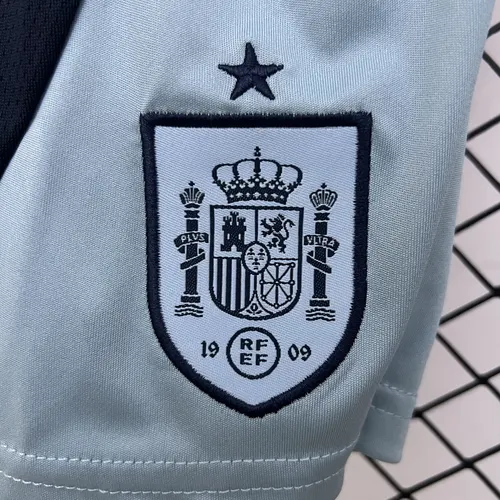 2025 Spanien Auswärts Fußballtrikot AAA Fan-Qualität Kindergröße — view 6