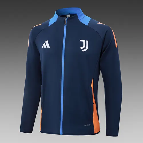 2024/2025 Survêtement d'Entraînement Mi-Tirette Bleu Royal Juventus Maillot de Foot  Ensemble — view 3