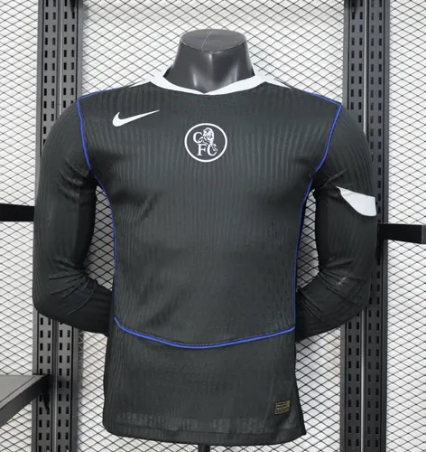 2025/2026 Manga Larga Versión Jugador Chelsea Tercera Camiseta Visitante  — view 1