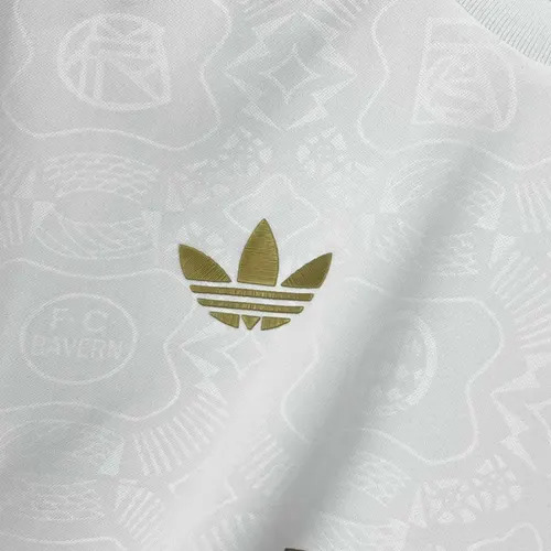 2025/2026 Bayern München 125. Jubiläumsedition Weiß Fußballtrikot  — view 4