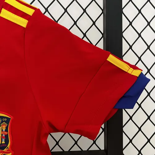 Camisa Retro 2010 Espanha Casa Futebol AAA qualidade fã Tamanho Infantil — view 7