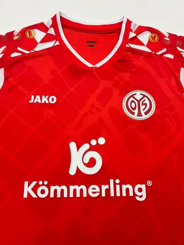 2025/2026 FSV Mainz 05 Home Football Jersey  — view 3