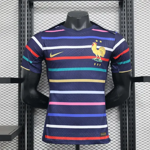 2024 Version Joueur France Tenue d'Entraînement Maillot de Foot 