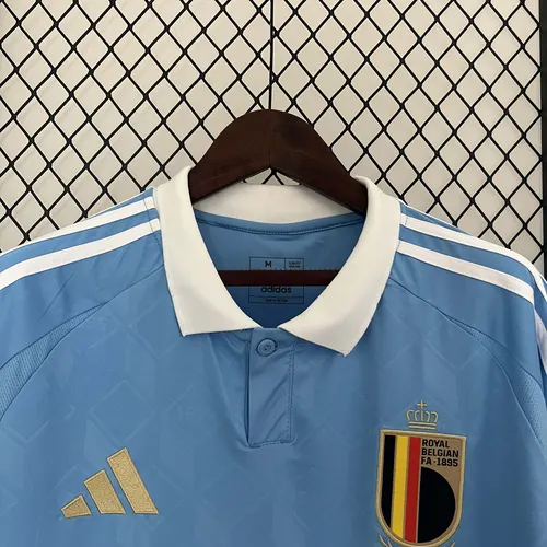 2024 Belgien Nationalmannschaft Auswärts Fußballtrikot   — view 3