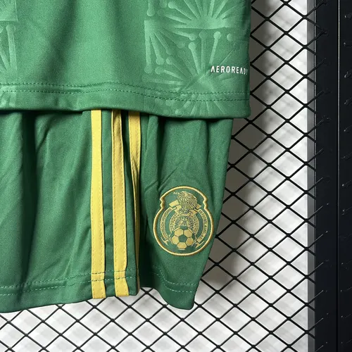 Camiseta de Fútbol Verde Edición Especial Nacional de México 2025 AAA calidad aficionado Talla Infantil — view 7