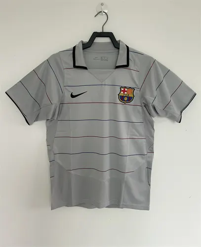 2003/2004 Camiseta de Fútbol Visitante Retro Barcelona  — view 1