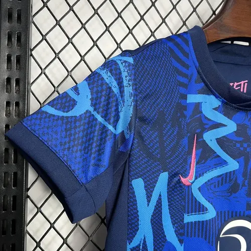 2024/2025 Atletico Madrid Tercera Camiseta Visitante Calidad Thai Talla Infantil — view 4