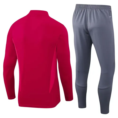 2023/2024 Arsenal Half-Pull Trainingsanzug Rot Fußballtrikot AAA fan-gradät Set — view 2